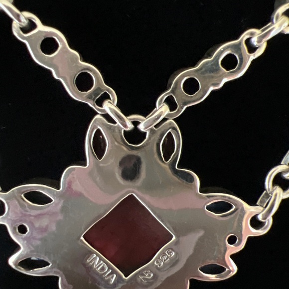 🦋NICKY BUTLER RAJ LIMITED EDITION Carnelian Smokey Topaz Necklace VINTAGE NB - Picture 13 of 16